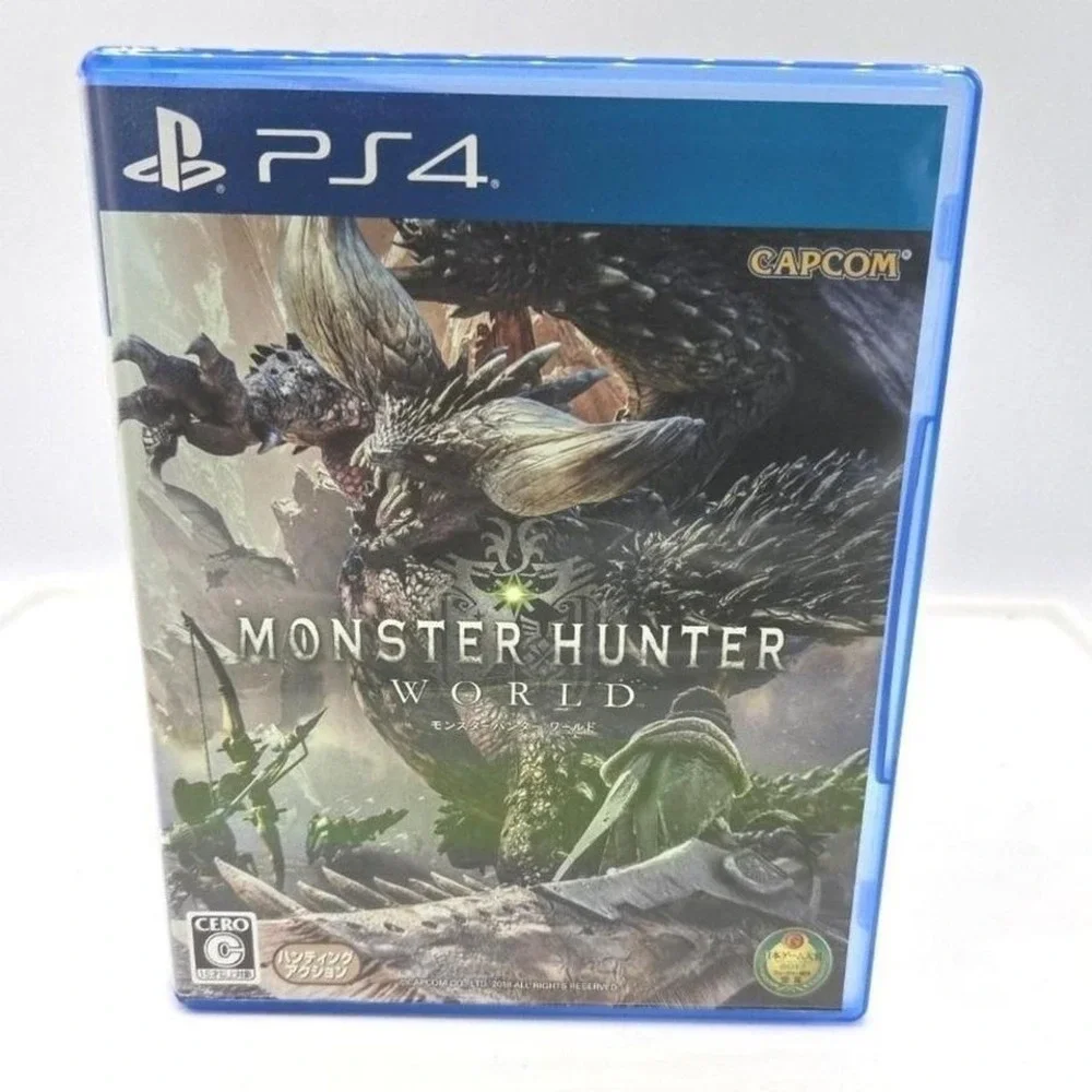 Monster Hunter: World - PlayStation 4 PS4 (Japan Import NTSC-J, Cero C) CIB